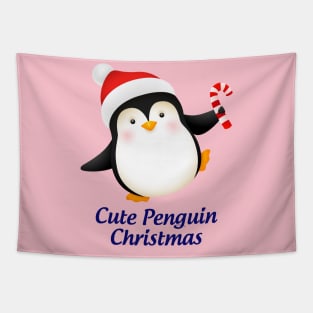 Cute Penguin christmas Tapestry