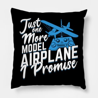 Funny Model Airplane RC Plane Pilot Gift Pillow