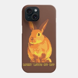 Bunny Loves Hip Hop Phone Case