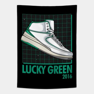 AJ 2 Retro Lucky Green Sneaker Tapestry