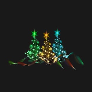 glow Christmas tree T-Shirt