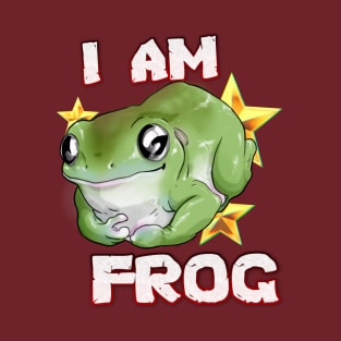 I am frog (Litoria caerulea vers.) T-Shirt