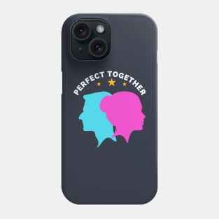 Husband Wife, GF BF Couples Group Phone Case