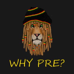 Rasta Lion/Dread Locks, Funny Jamaican Slogan T-Shirt