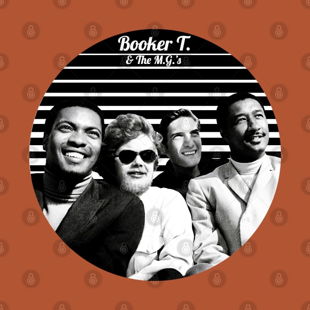 Booker T & The M.G.'s - B&W by CoolMomBiz