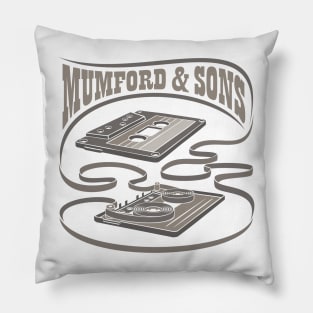 Mumford & Sons Exposed Cassette Pillow