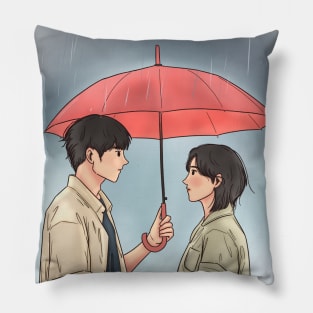 Twinkling watermelon fanart Pillow