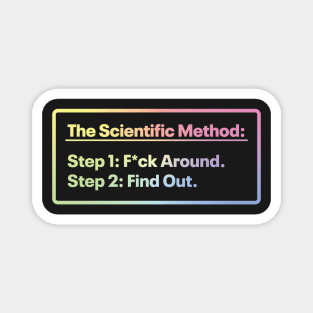 The Scientific Method - Mess up - Find out Magnet