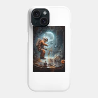 Retro Astronaut Phone Case