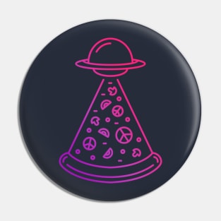 Ufo Pizza Pin