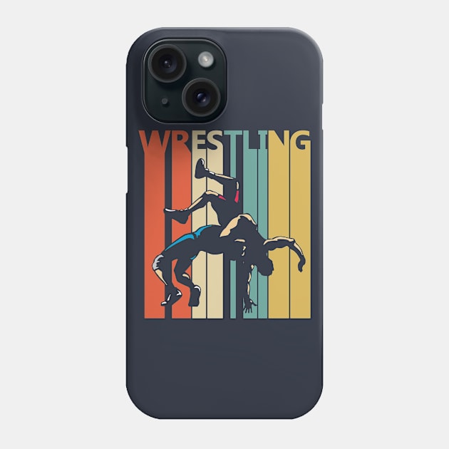 Vintage Wrestling Gift Phone Case by GWENT