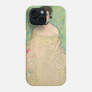 Portrait of Amalie Zuckerkandl by Gustav Klimt Phone Case