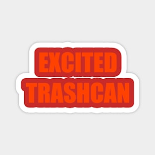 Excited Trashcan iCarly Penny Tee Magnet