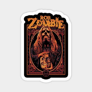 Skull zombie Magnet