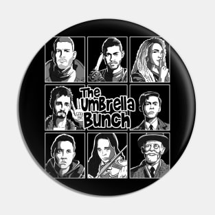 The Umbrella Bunch Pin