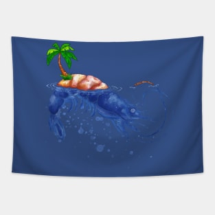 Shrimp Island Tapestry