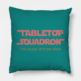 The Official Tabletop Squadron Shirt Pillow