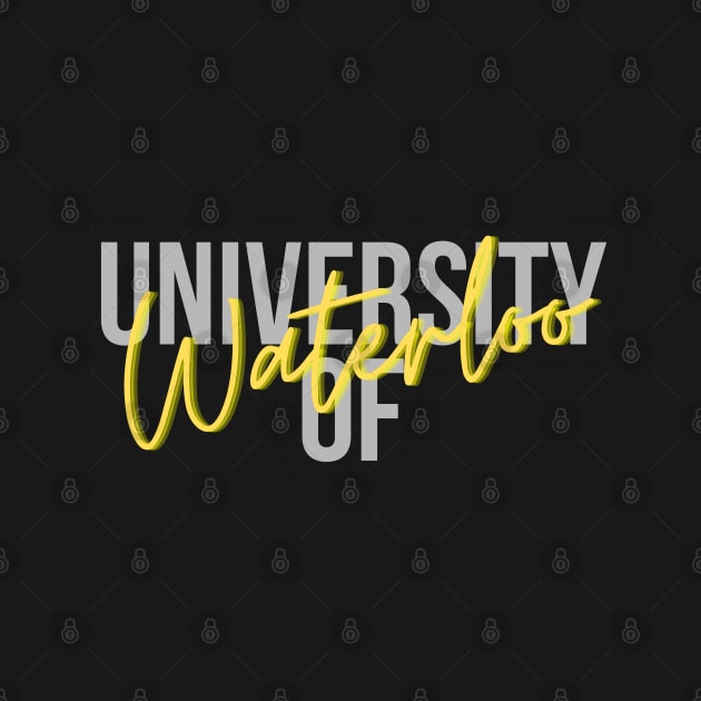 University of Waterloo - Neon Sign by stickersbyjori