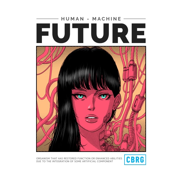 AI Robots cybernetics cyborg Artificial Intelligence Manga by Tip Top Tee's