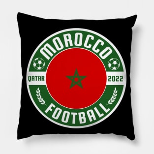 Morocco Football Pillow