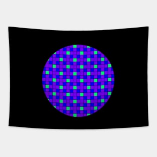 Circle shape artwork Tapestry