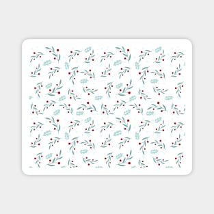 Mistletoe Pattern Magnet