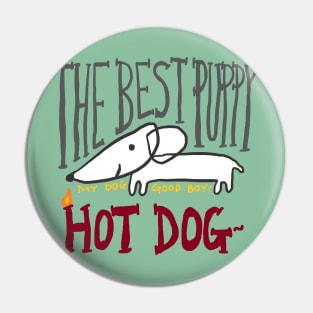 hot dog lover Pin