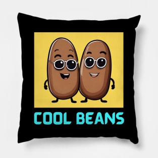 Cool Beans | Beans Pun Pillow