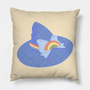 Rainbow Witch Hat Pillow