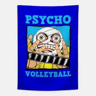 Psycho Volleyball Tapestry