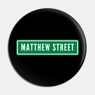 ZEROBASEONE Matthew Street Sign Pin