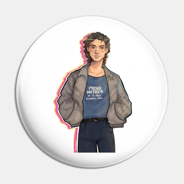 mother Steve Harrington Pin by funderfularts