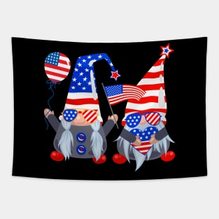 Funny 4th of july gnome Tapestry