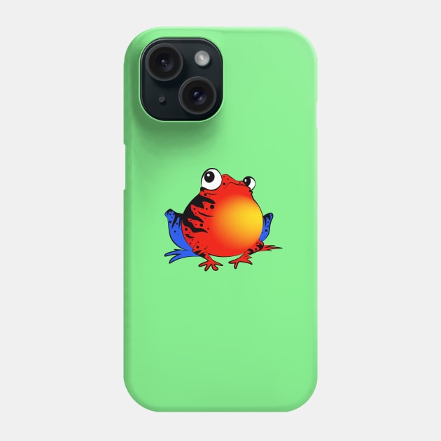 Poison-Dart-Frog Phone Case by Sarah Butler