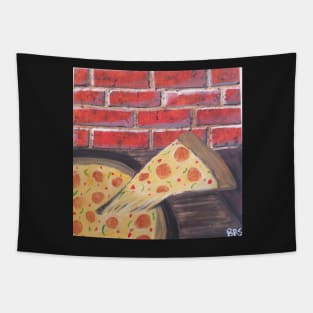 Pizza Time - Acrylic Painting Tapestry