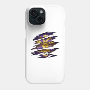 Resplendent Revival: Byzantine Empire Coat of Arms/Flag Tribute Phone Case