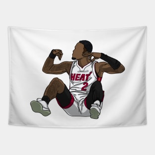 Terry Rozier 3 Point Celebration Tapestry