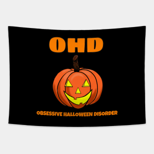 OBSESSIVE HALLOWEEN DISORDER Tapestry