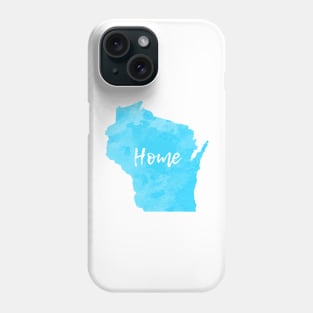 Wisconsin Home Blue Design Phone Case