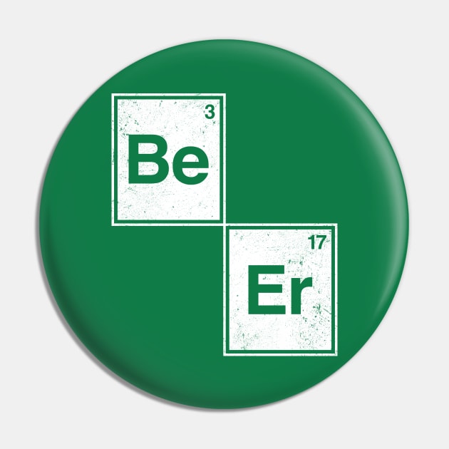 Beer - Periodic Table of Elements Humor Pin by TwistedCharm