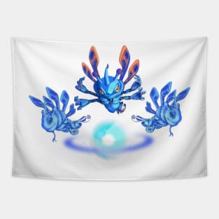 Manta Style Badass Puck Tapestry