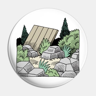 Still life with rocks Pin