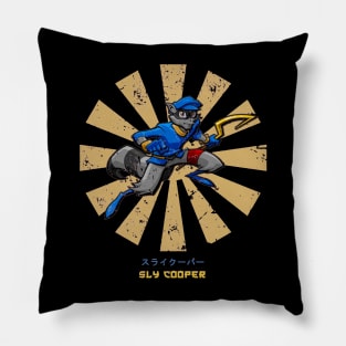 Sly Cooper Retro Japanese Pillow