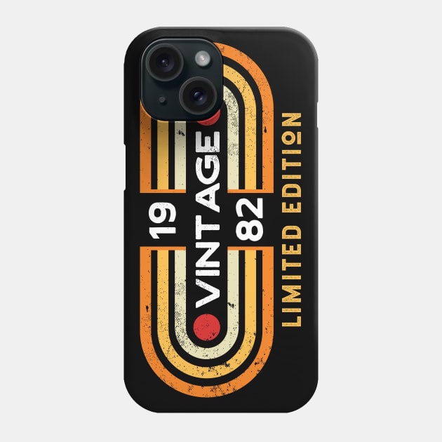 Vintage 1982 | Retro Video Game Style Phone Case by SLAG_Creative