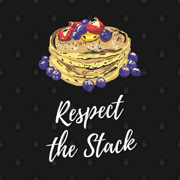 Respect the Stack - Fruit Pancakes by Meanwhile Prints