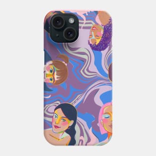 Women United: Embracing Diversity and Empowering Equality Phone Case