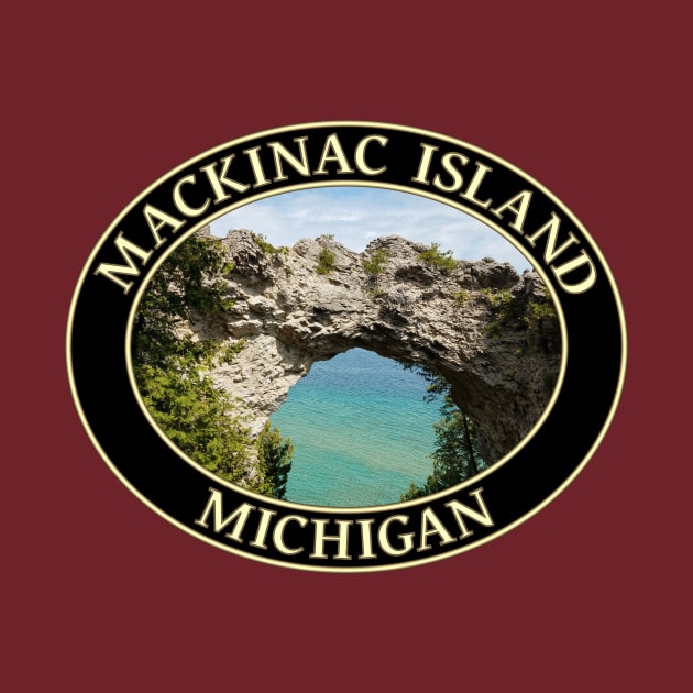 Arch Rock on Mackinac Island, Michigan by GentleSeas