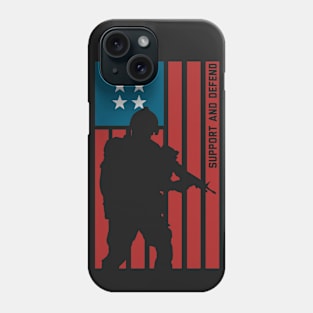 Support and Defend Phone Case