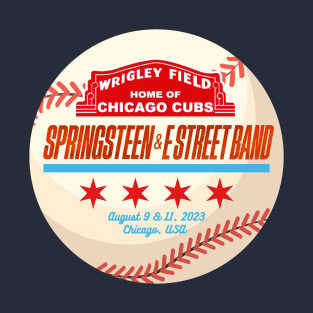 Bruce Springsteen Wrigley Field T-Shirt