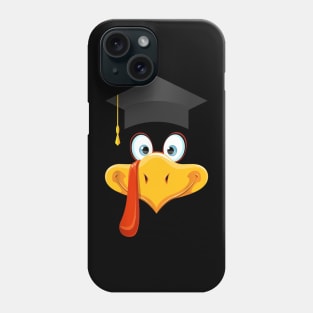 Cute Turkey Face Teacher Thanksgiving Phone Case